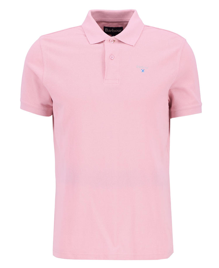 BARBOUR SPORTS TAILORED POLO - PINK