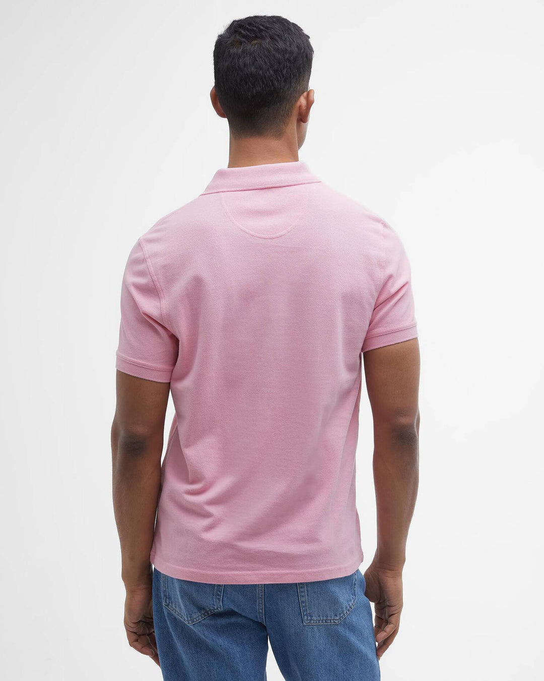 BARBOUR SPORTS TAILORED POLO - PINK