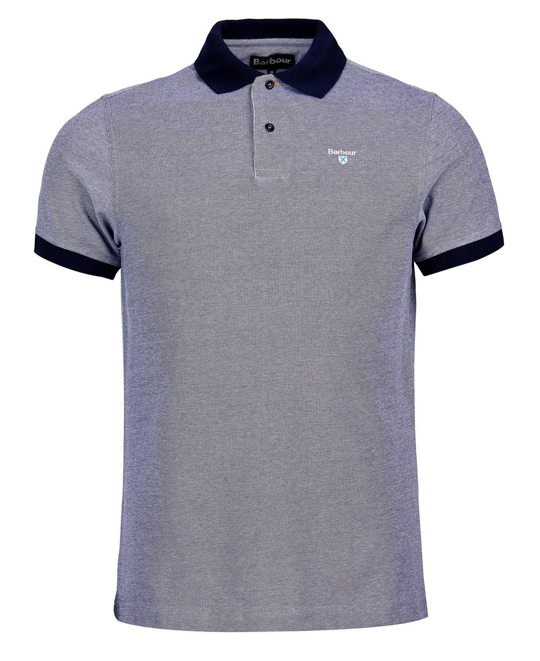 BARBOUR SPORTS POLO MIX - MIDNIGHT