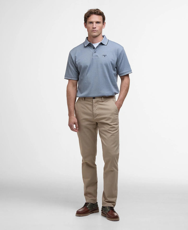 BARBOUR HEYDON PERFORMANCE POLO - NAVY