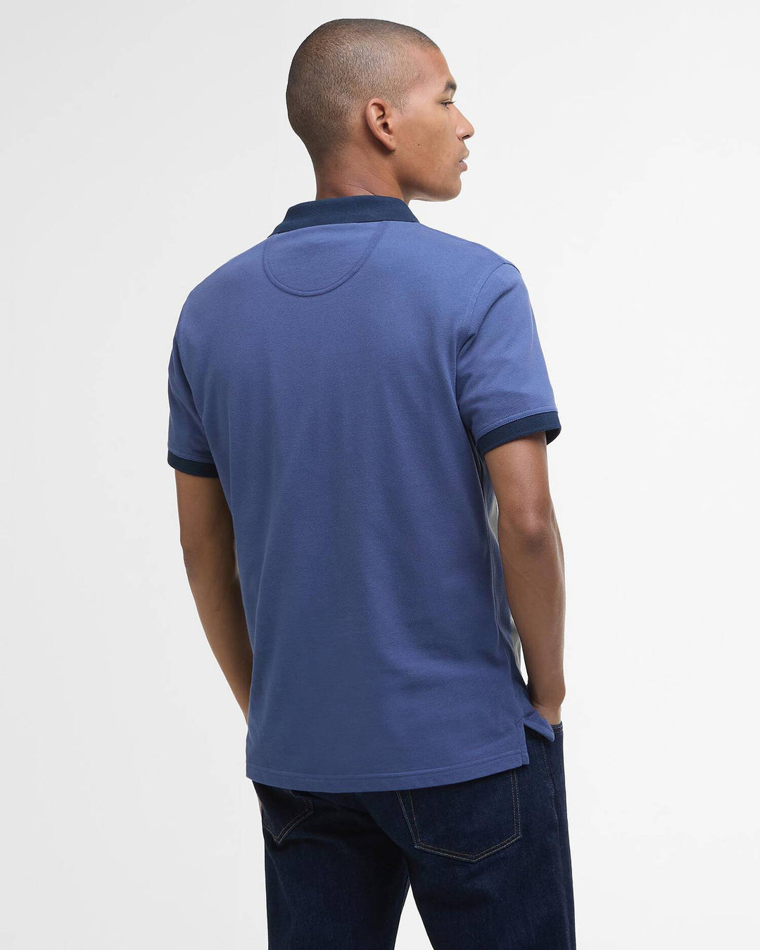 BARBOUR LYNMOUTH TIPPED POLO - OCEANA