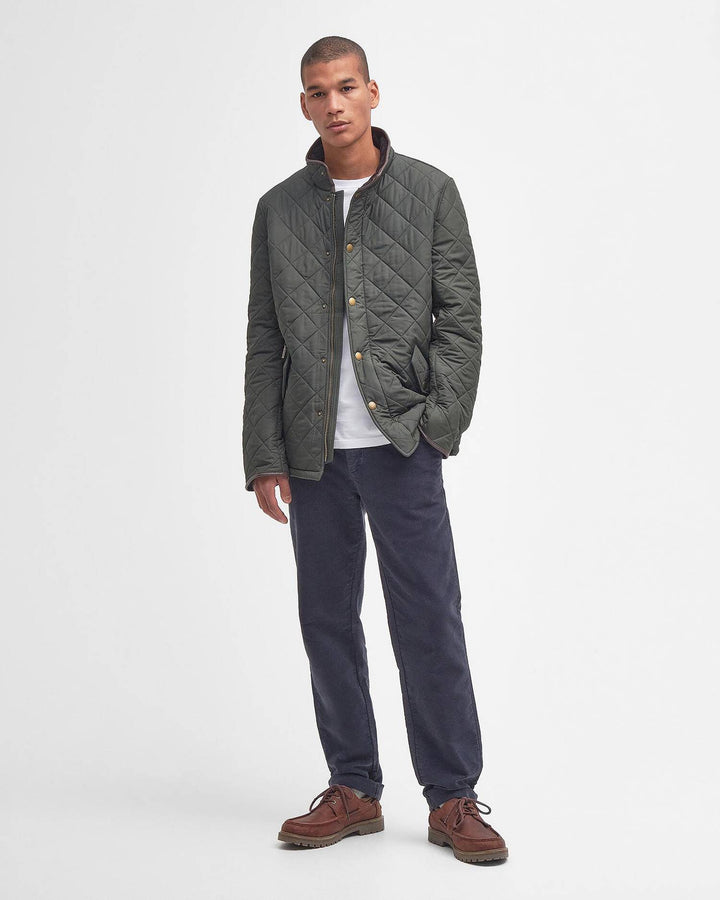 BARBOUR POWELL QUILT - SAGE