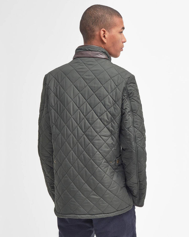 BARBOUR POWELL QUILT - SAGE