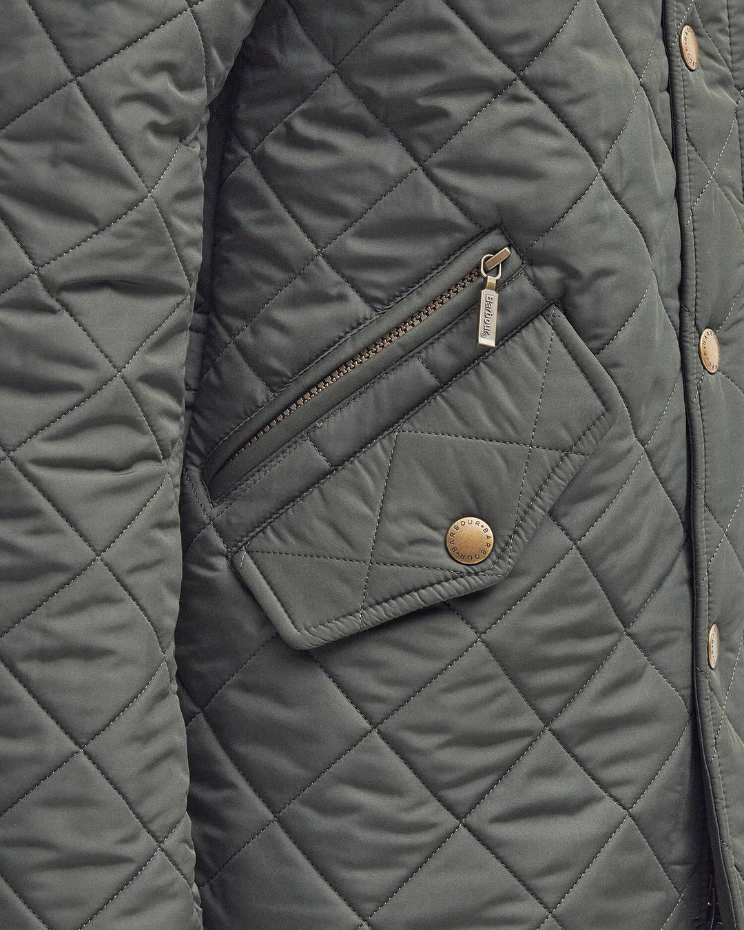 BARBOUR POWELL QUILT - SAGE