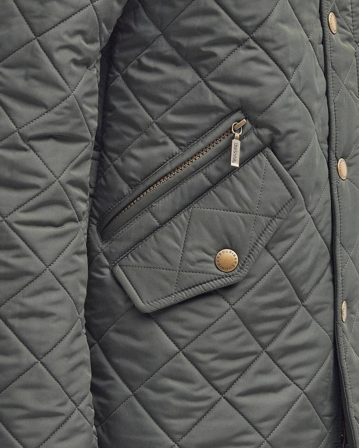 BARBOUR POWELL QUILT - SAGE
