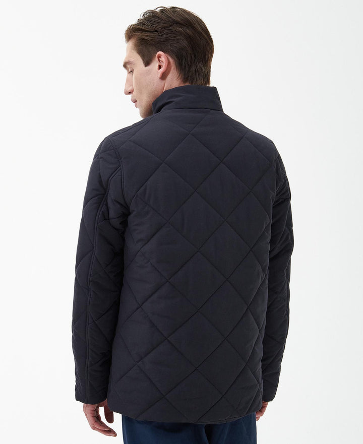 BARBOUR WINTER CHELSEA QUILT - NAVY