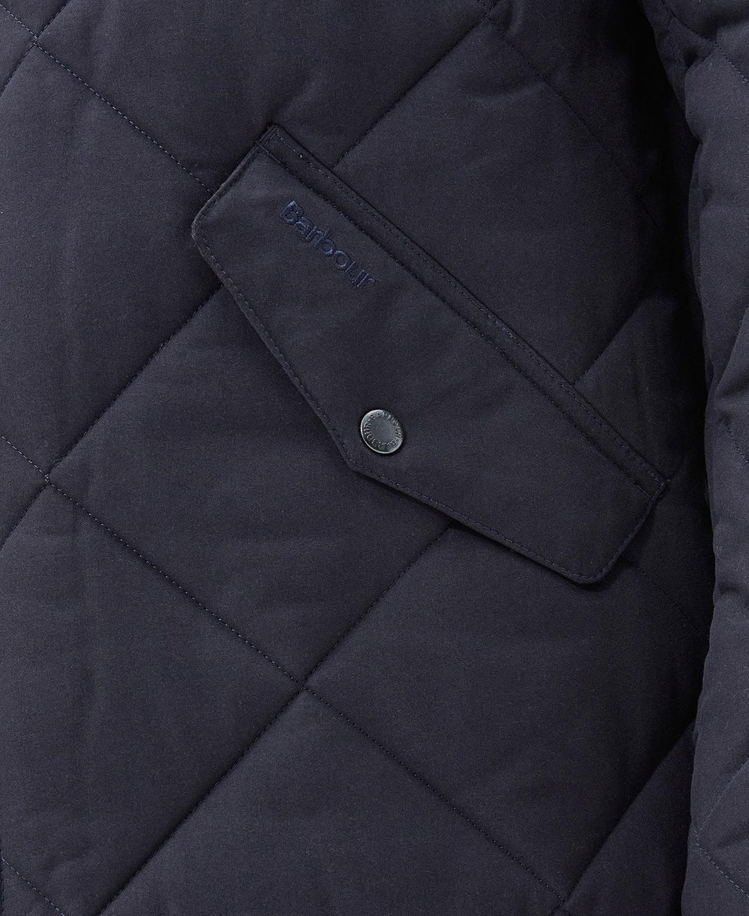 BARBOUR WINTER CHELSEA QUILT - NAVY