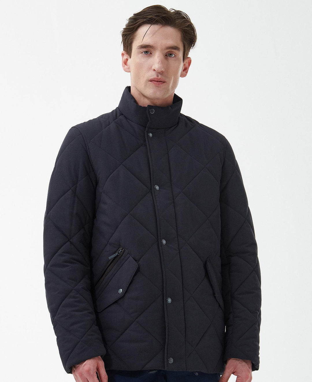 BARBOUR WINTER CHELSEA QUILT - NAVY
