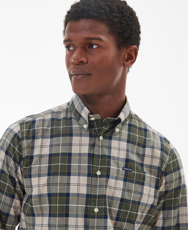 BARBOUR WETHERAM TAILORED SHIRT - TN16