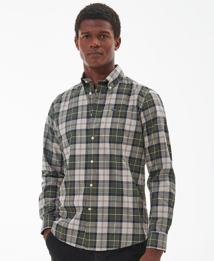 BARBOUR WETHERAM TAILORED SHIRT - TN16
