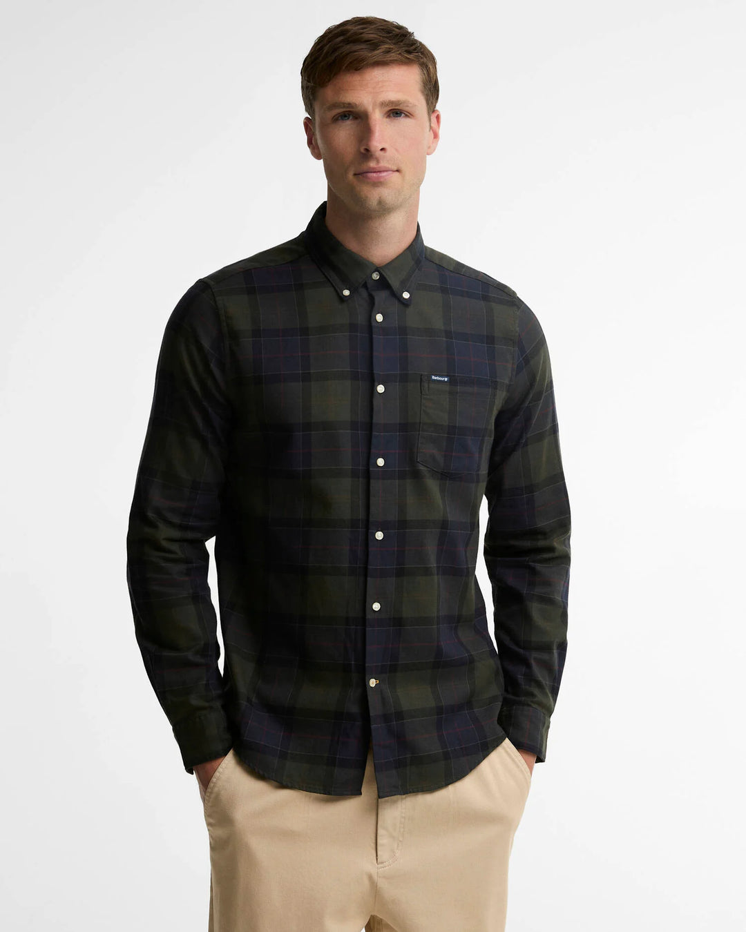 BARBOUR FORTROSE TAILORED SHIRT - SHADOW
