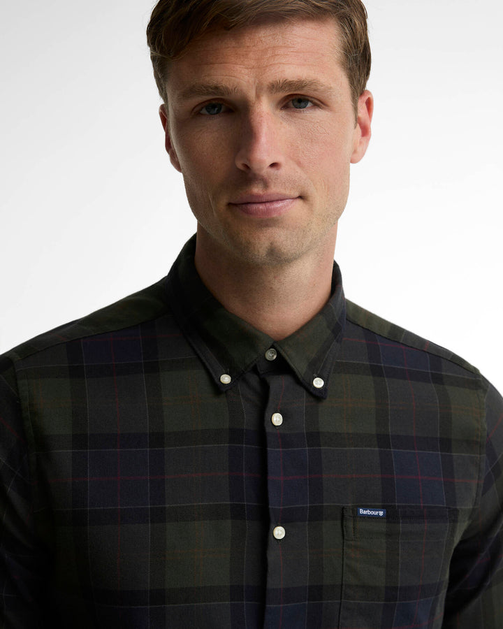 BARBOUR FORTROSE TAILORED SHIRT - SHADOW