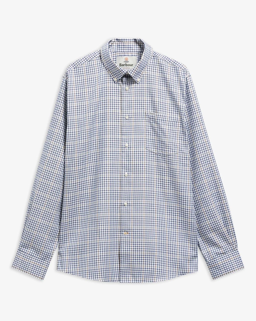 BARBOUR HENDERSON WEAVE SHIRT - DEEP BLUE