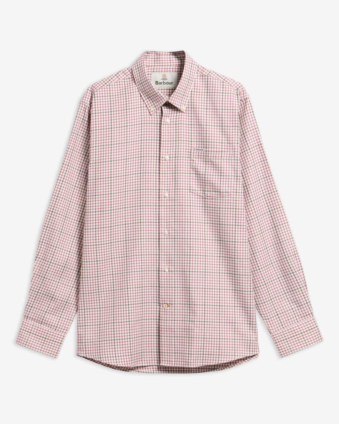 BARBOUR HENDERSON WEAVE SHIRT - MAUVE