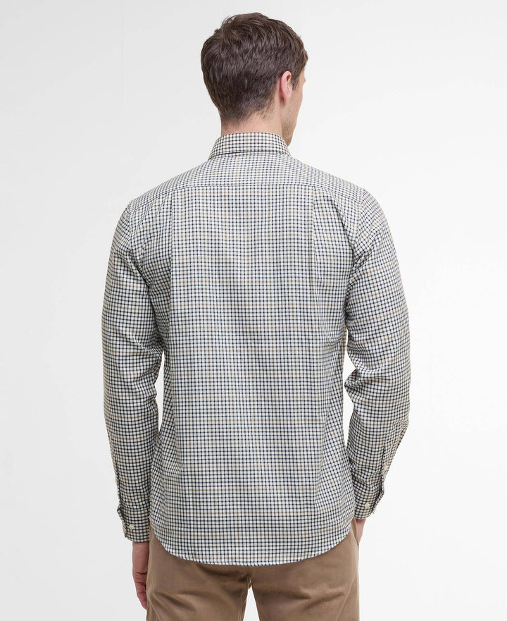 BARBOUR HENDERSON WEAVE SHIRT - WHISPER WHITE