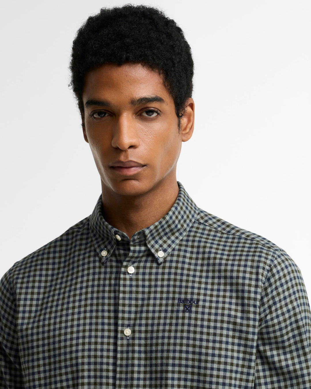 BARBOUR FINKLE TAILORED SHIRT - GREEN