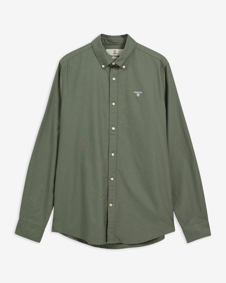 BARBOUR OXTOWN TAILORED SHIRT - GREEN