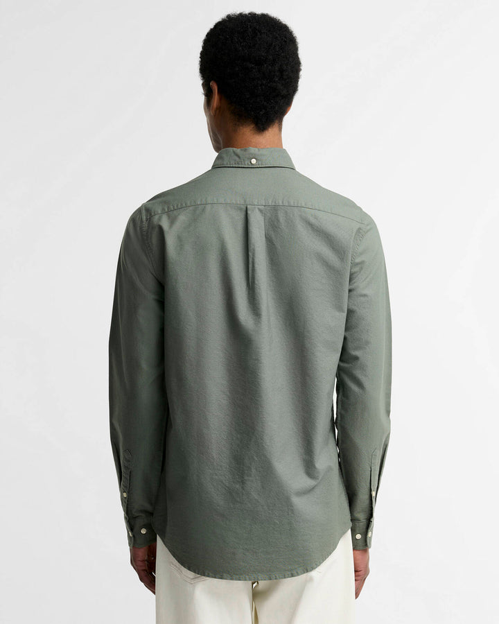 BARBOUR OXTOWN TAILORED SHIRT - GREEN