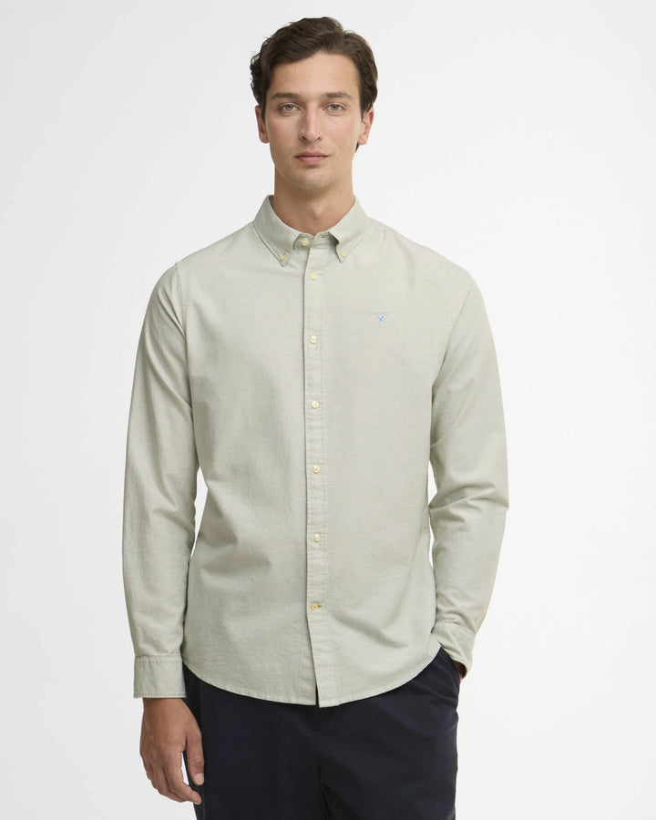 BARBOUR OXTOWN TAILORED SHIRT - SEA GREEN