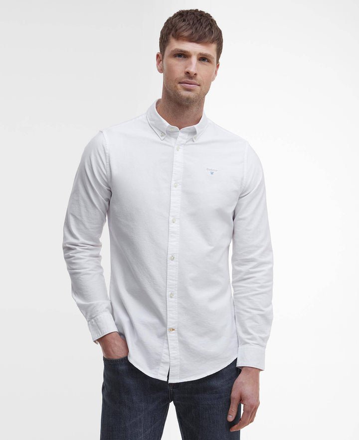 BARBOUR OXTOWN TAILORED SHIRT - WHITE