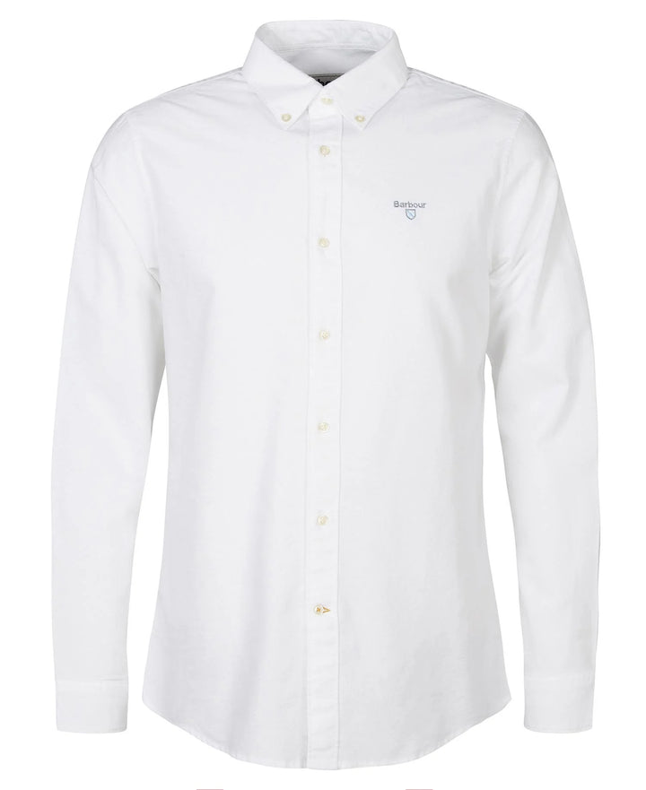 BARBOUR OXTOWN TAILORED SHIRT - WHITE