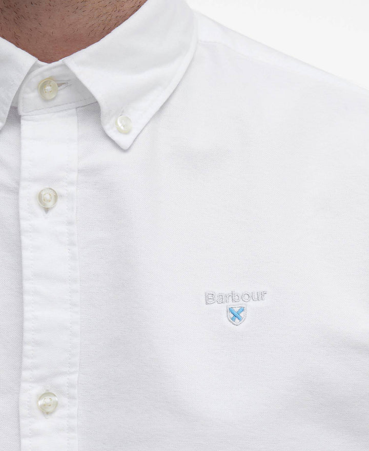 BARBOUR OXTOWN TAILORED SHIRT - WHITE
