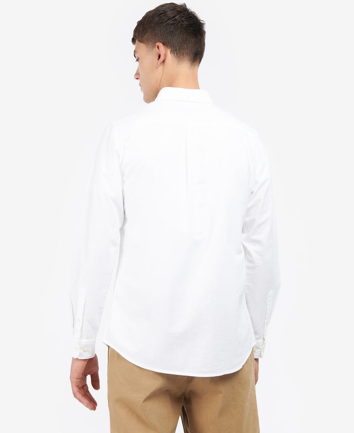 BARBOUR OXTOWN TAILORED SHIRT - WHITE