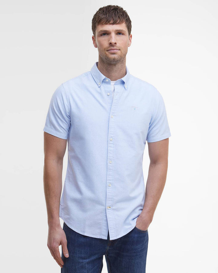 BARBOUR OXTOWN SS SHIRT - SKY