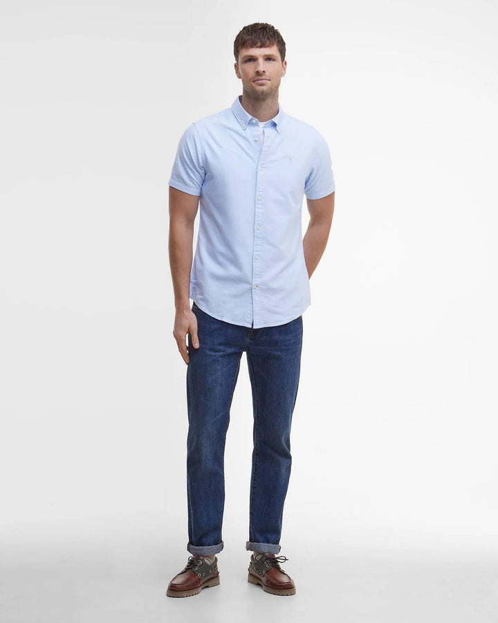 BARBOUR OXTOWN SS SHIRT - SKY