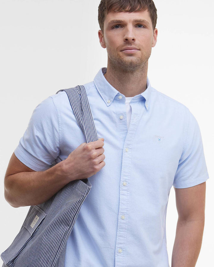 BARBOUR OXTOWN SS SHIRT - SKY