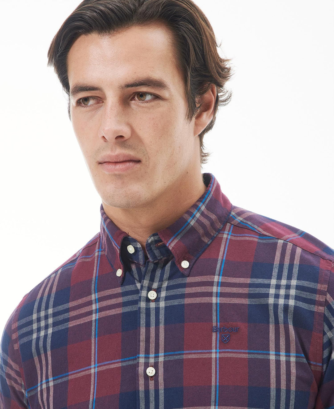 BARBOUR EDGAR TAILORED SHIRT - PORT