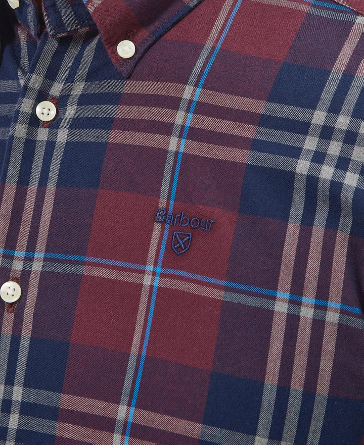 BARBOUR EDGAR TAILORED SHIRT - PORT