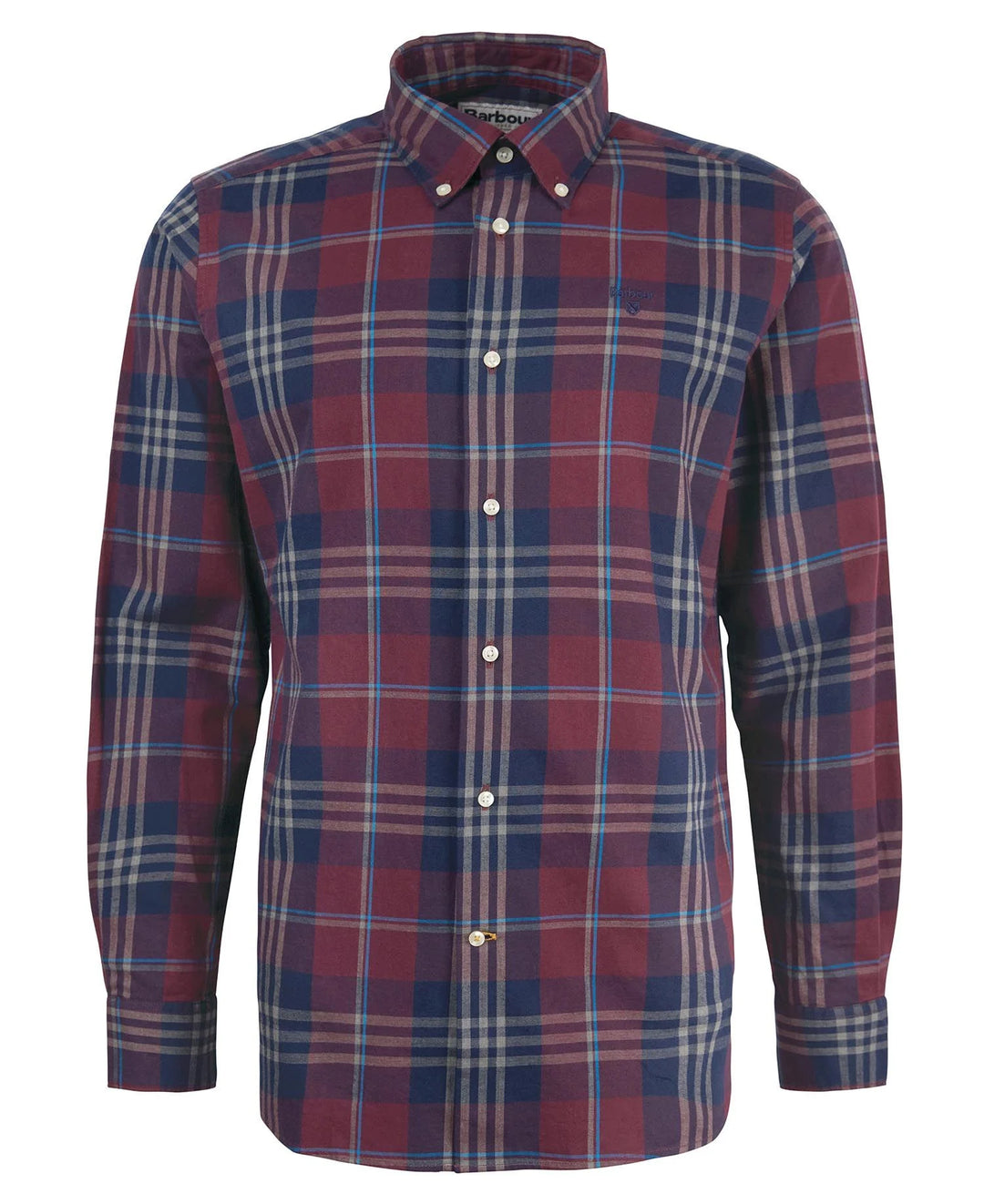 BARBOUR EDGAR TAILORED SHIRT - PORT