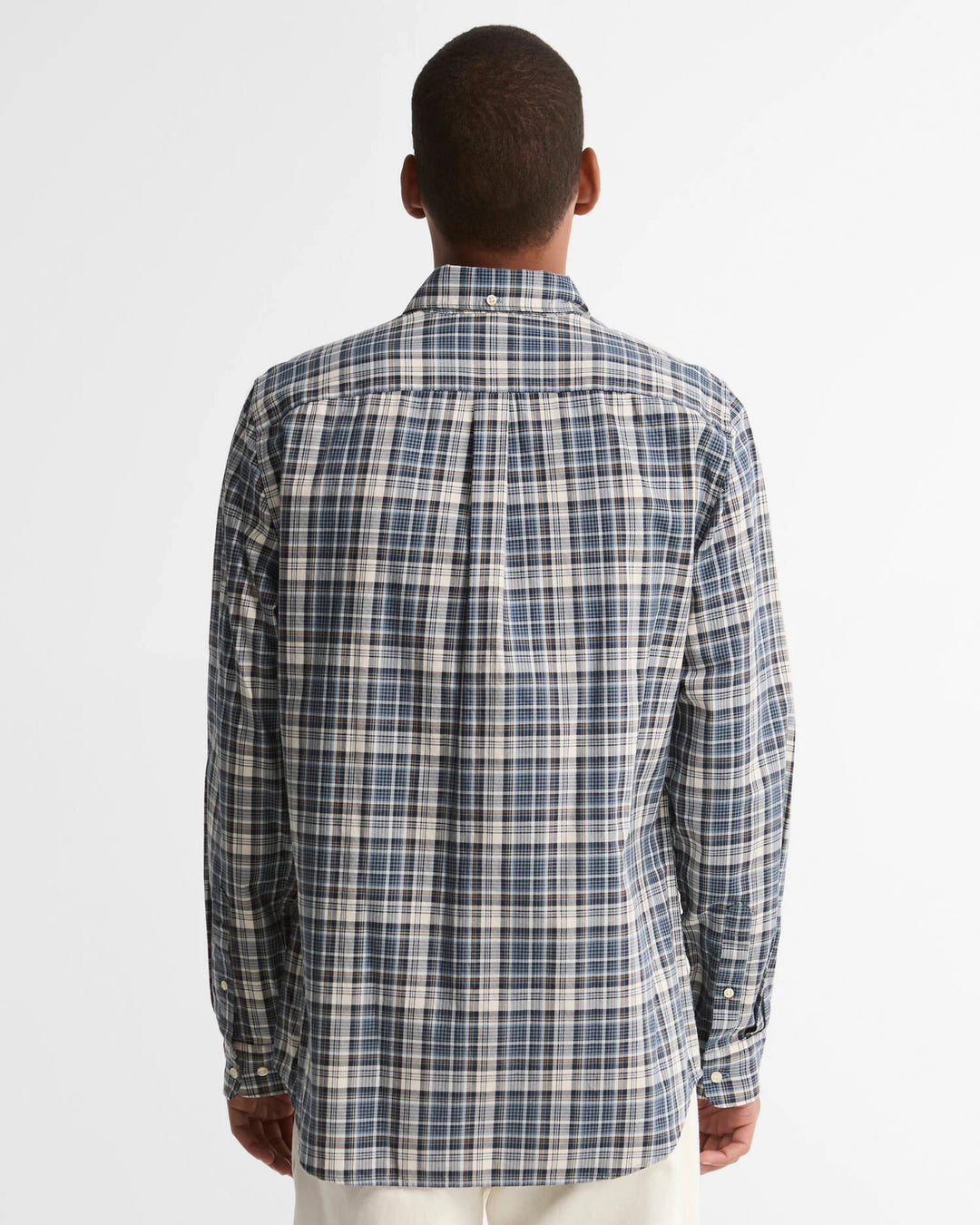 BARBOUR MOSSWOOD TAILORED SHIRT - NAVY