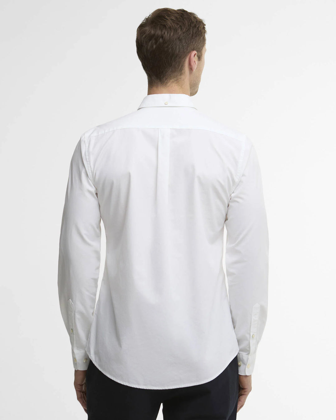 BARBOUR TREEPORT POPLIN L/S SHIRT - WHITE
