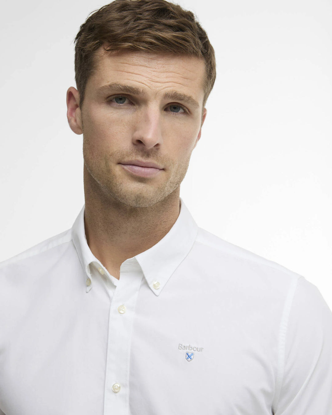BARBOUR TREEPORT POPLIN L/S SHIRT - WHITE