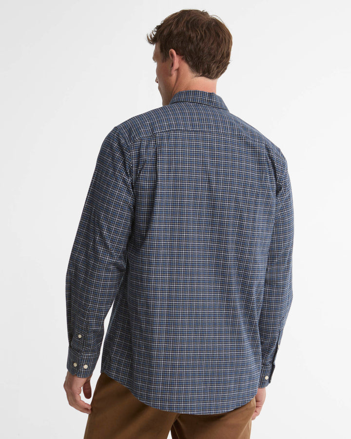 BARBOUR ALDERWOOD REG SHIRT - NAVY