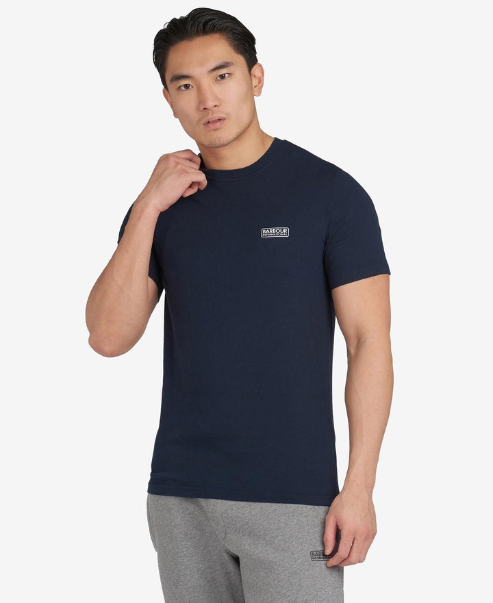 B.INTL SMALL LOGO TEE - NAVY