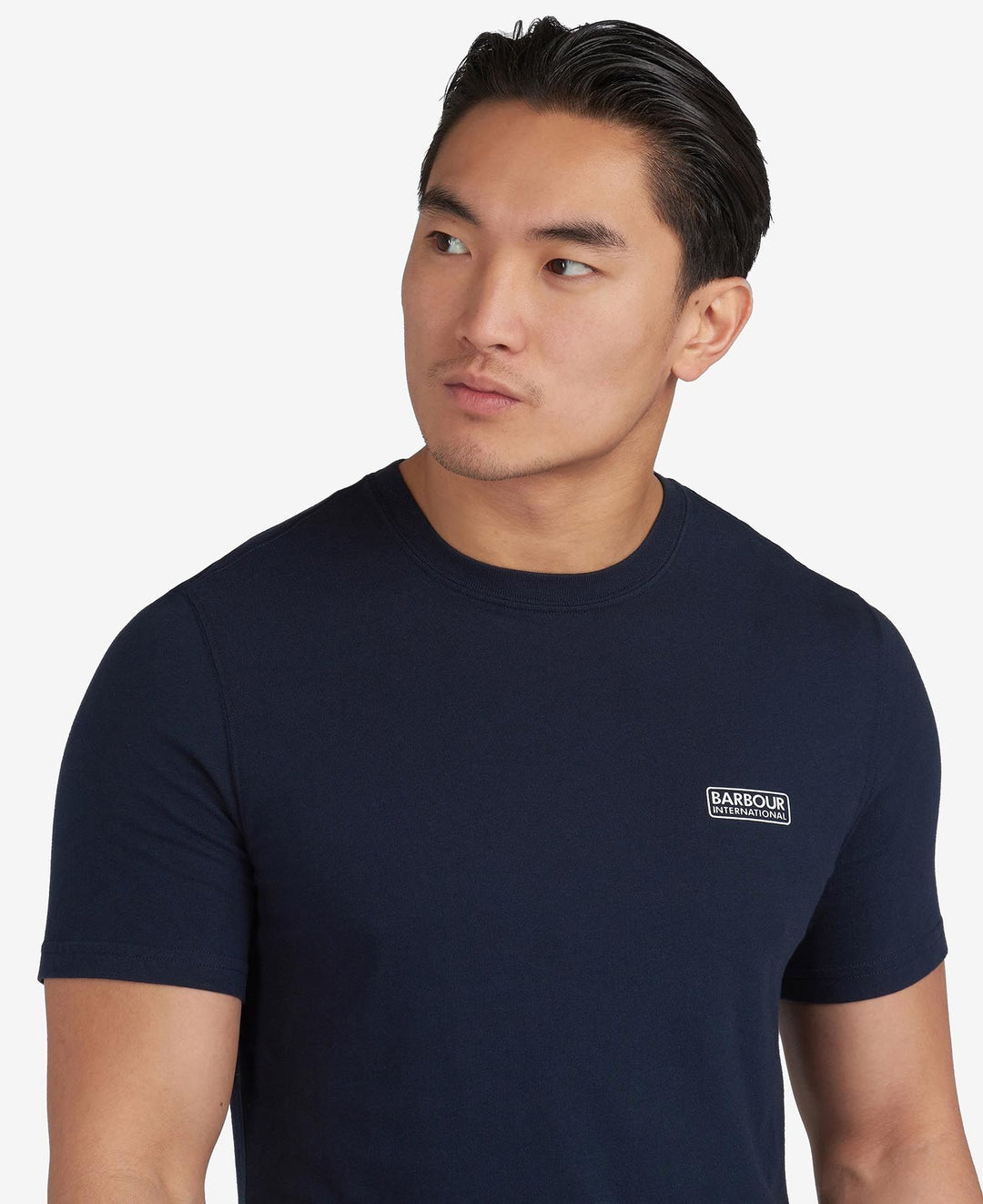 B.INTL SMALL LOGO TEE - NAVY