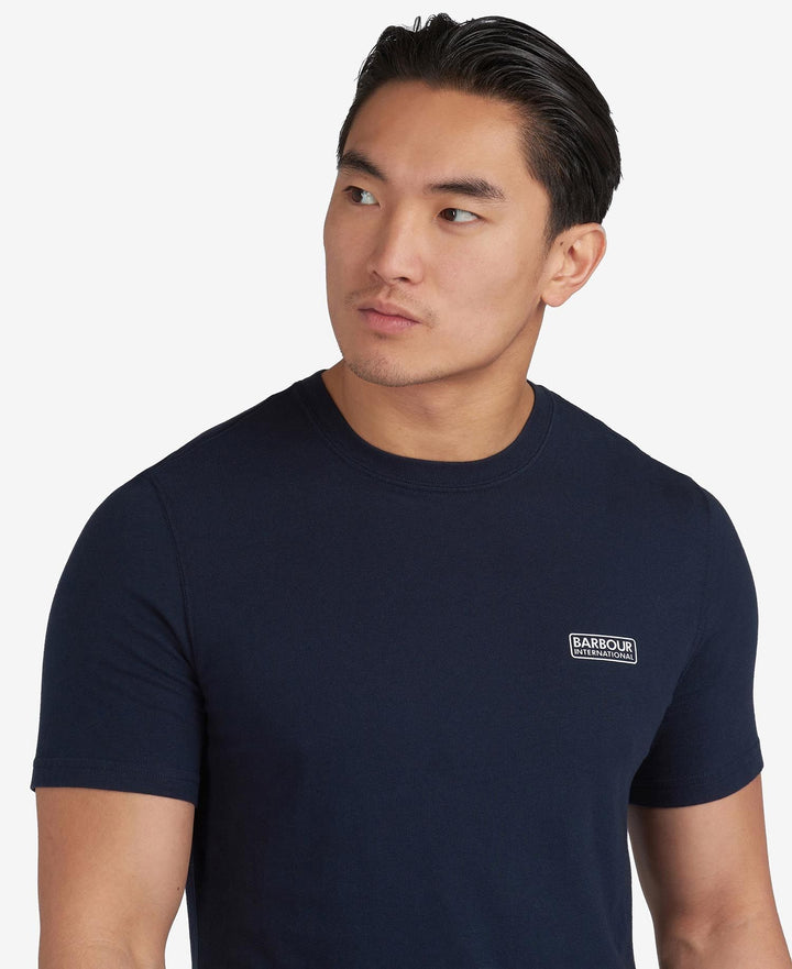 B.INTL SMALL LOGO TEE - NAVY