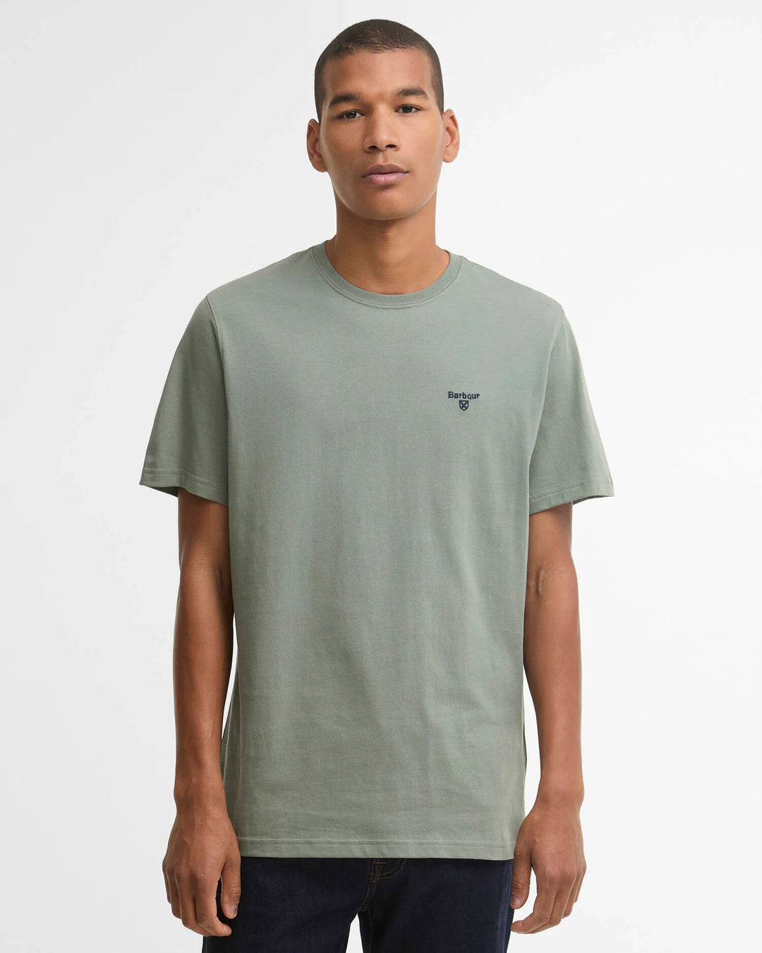 BARBOUR ESS SPORTS T-SHIRT - AGAVE GREEN