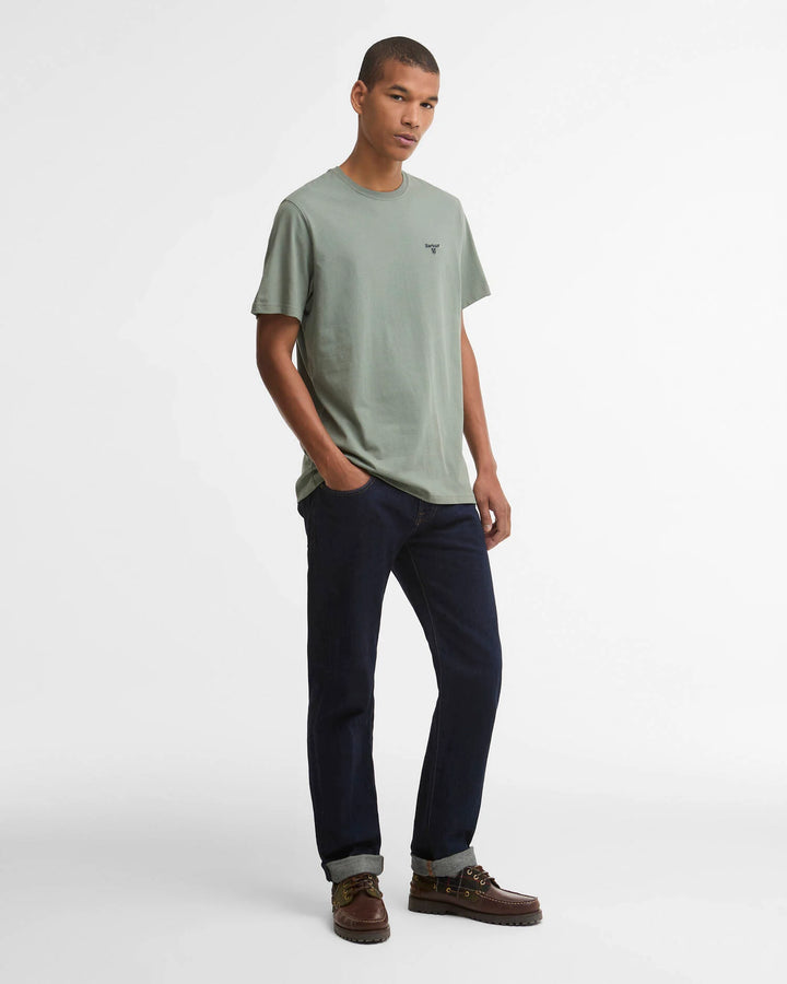 BARBOUR ESS SPORTS T-SHIRT - AGAVE GREEN