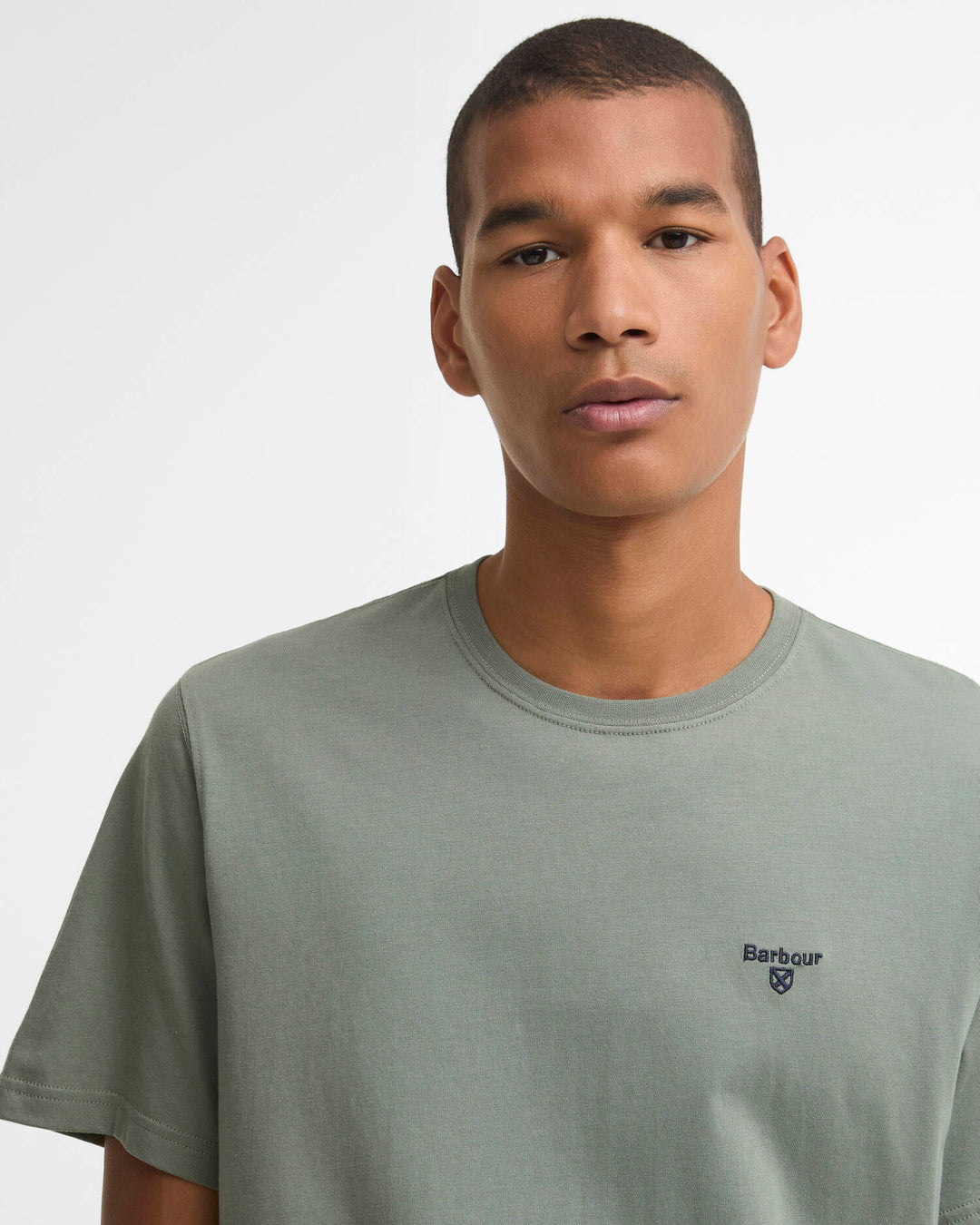 BARBOUR ESS SPORTS T-SHIRT - AGAVE GREEN