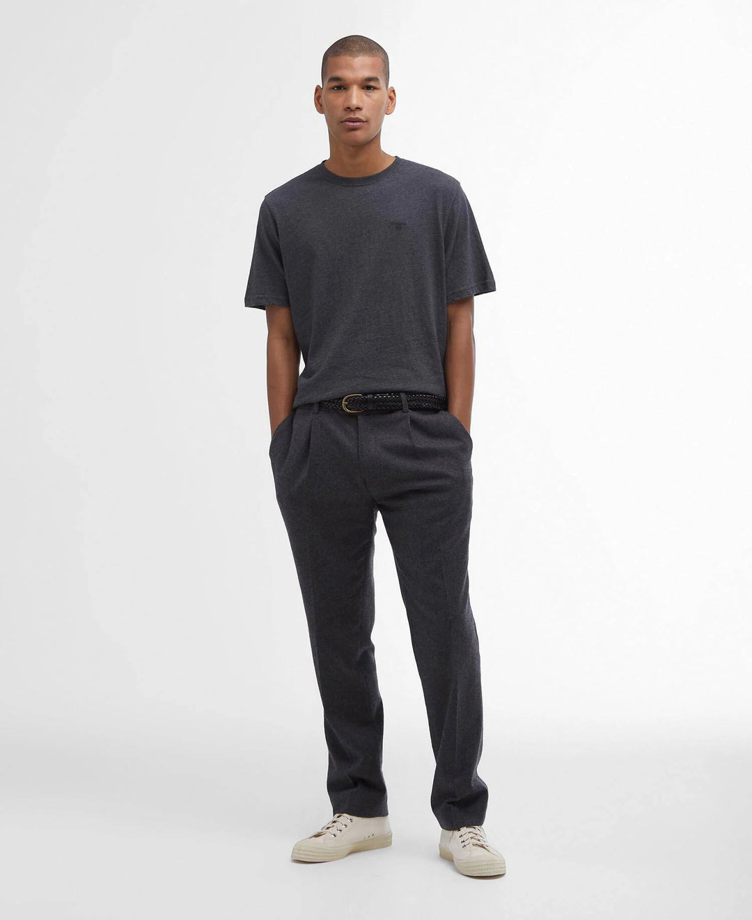 BARBOUR ESS SPORTS T-SHIRT - SLATE MARL
