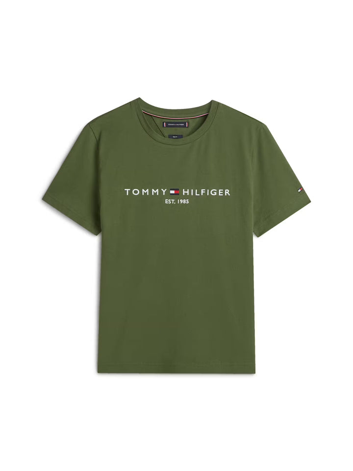 TOMMY HILFIGER TOMMY LOGO TEE - MOUNTAIN PINE