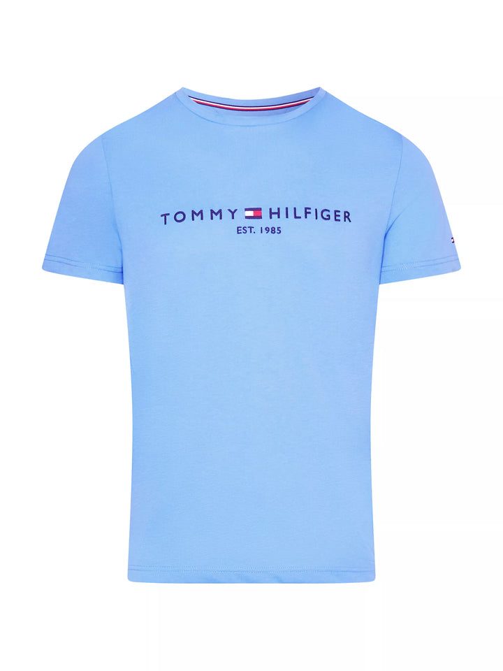 TH TOMMY LOGO TEE - BLUE SPELL