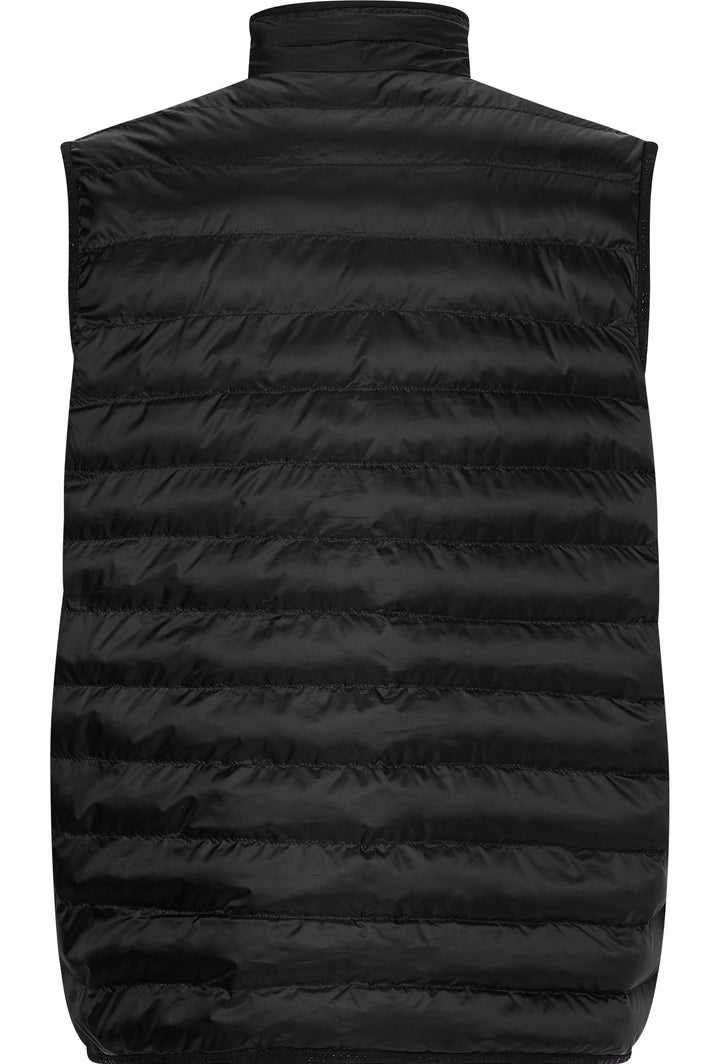 TH BT-PACKABLE RECYCLED VEST-B - BLACK