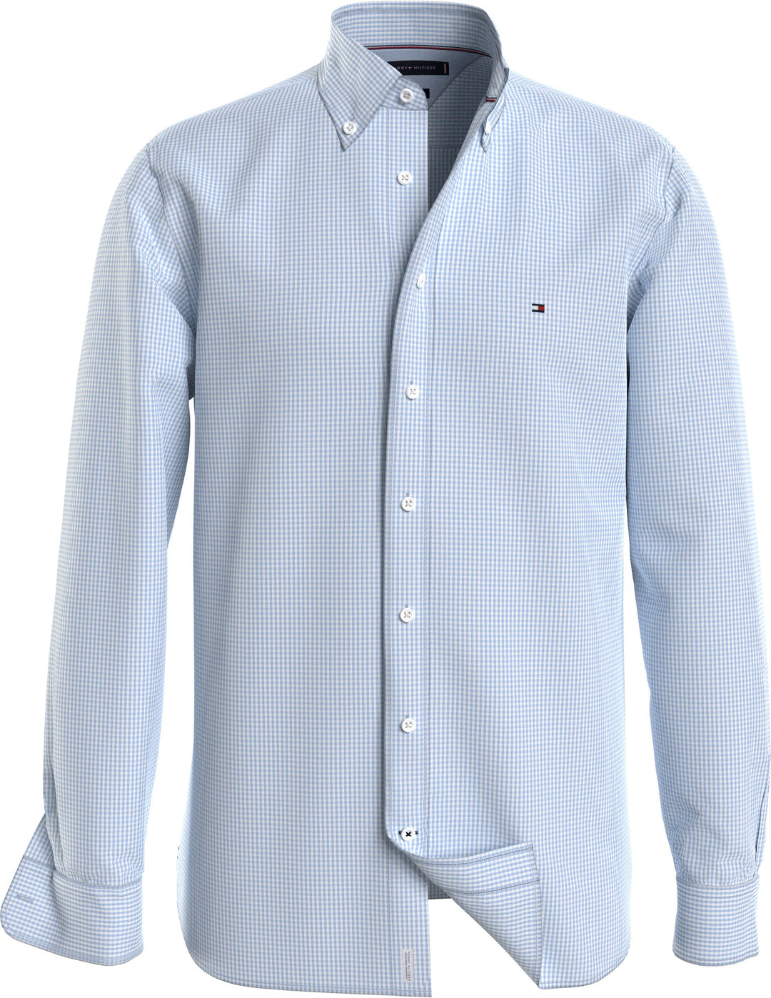 TH NAT. SOFT FLEX GINGHAM RF SHIRT - 0MS
