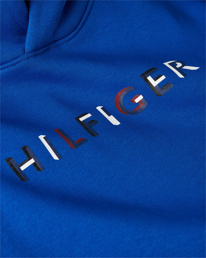 TH BT-RWB HILFIGER HOODY-B - ULTRA BLUE