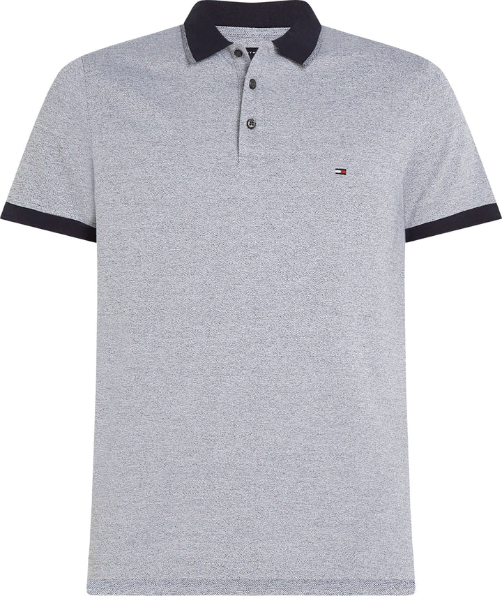 TH BT-MOULINE TIPPED POLO-B - NAVY